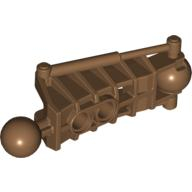 Lego ruka noha část, tělová tmavá (4218449, 4278477)
